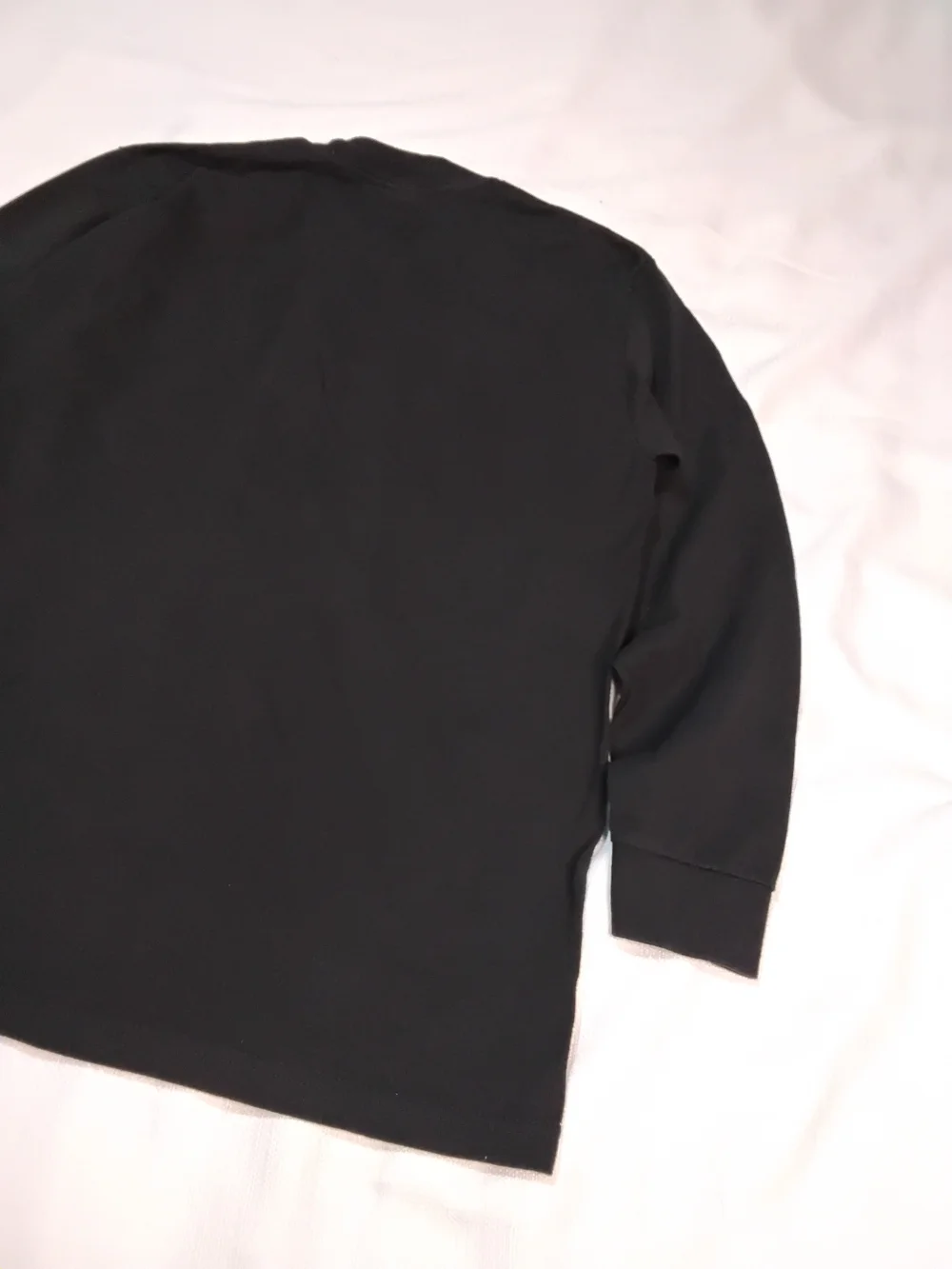 Proclub Men's Black Crewneck Long Sleeve Tee-shirt Sz M.